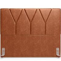 Cabeceira Cama Box Casal King 195 Cm Aurora W01 Camel - 6