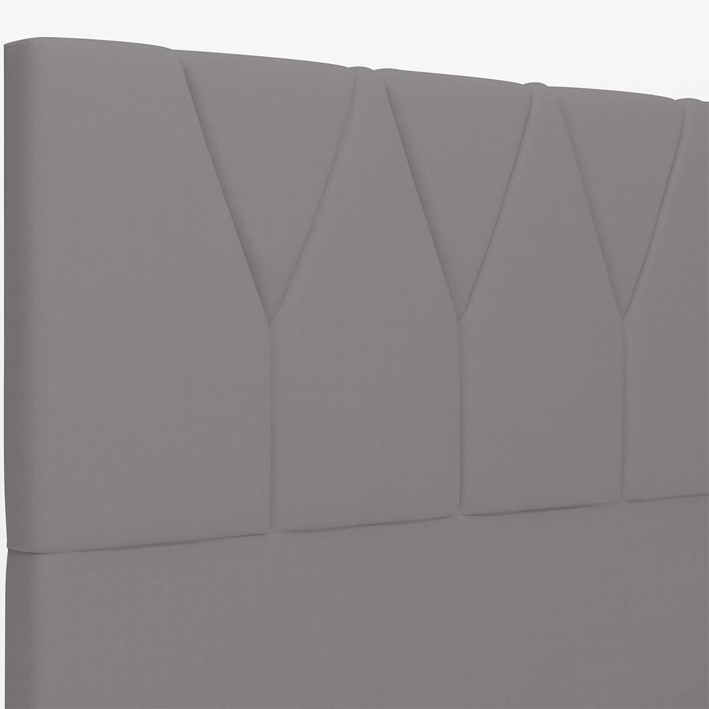 Cabeceira Cama Box Casal King 195 Cm Aurora W01 Cinza - 2