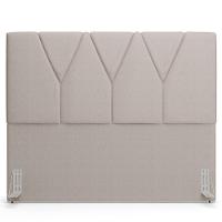 Cabeceira Cama Box Casal King 195 Cm Aurora W01 Linho Bege - 6