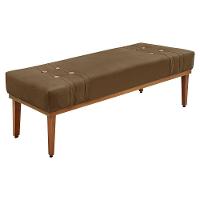 Kit Cabeceira Recamier Queen 1,60M Suede Caramelo - 12