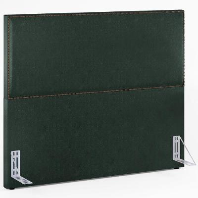 Cabeceira King Tachas 195cm Verde Musgo