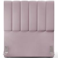 Cabeceira Cama Box Solteiro 100 Cm Dália W01 Suede Rosê - 5