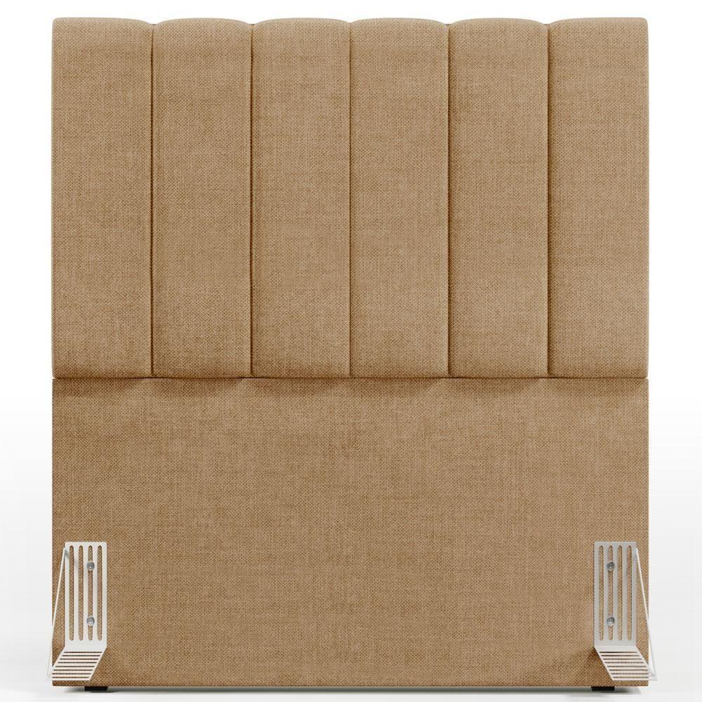 Cabeceira Cama Box Solteiro 100 Cm Dália W01 Bege Escuro - 5