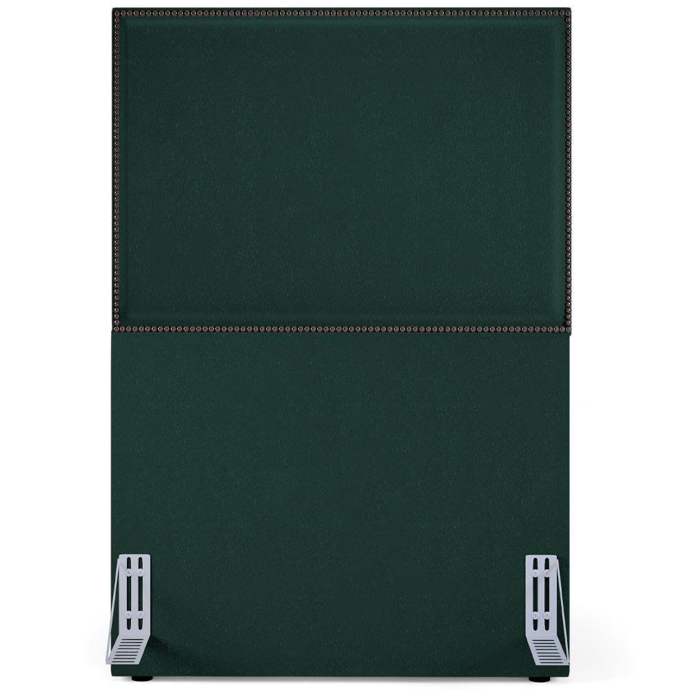 Cabeceira Cama Box Solteiro 100 Cm Linho Verde Musgo - 3