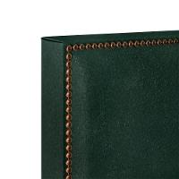 Cabeceira Cama Box Solteiro 100 Cm Linho Verde Musgo