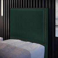 Cabeceira Cama Box Solteiro 100 Cm Linho Verde Musgo - 8