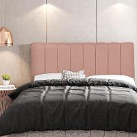 Cabeceira Cama Box Painel Casal 160 Cm Dubai W01 Linho Rosê - 5
