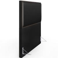 Cabeceira Box Casal King Com Tachas 195 Cm Couríssimo Preto - 3