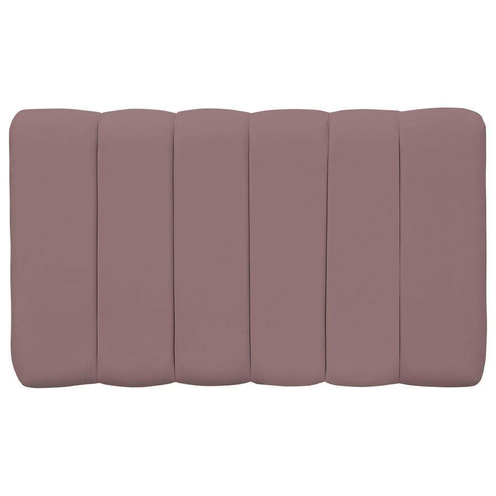 Cabeceira Cama Box Painel Solteiro 100 Cm Dubai W01 Rosê - 3