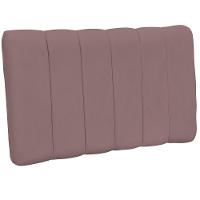 Cabeceira Cama Box Painel Solteiro 100 Cm Dubai W01 Rosê - 1