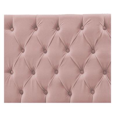 Cabeceira Sofia 90 Cm Solteiro Suede Rosê