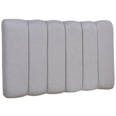 Cabeceira Solteiro 100cm Dubai W01 Cinza Escuro