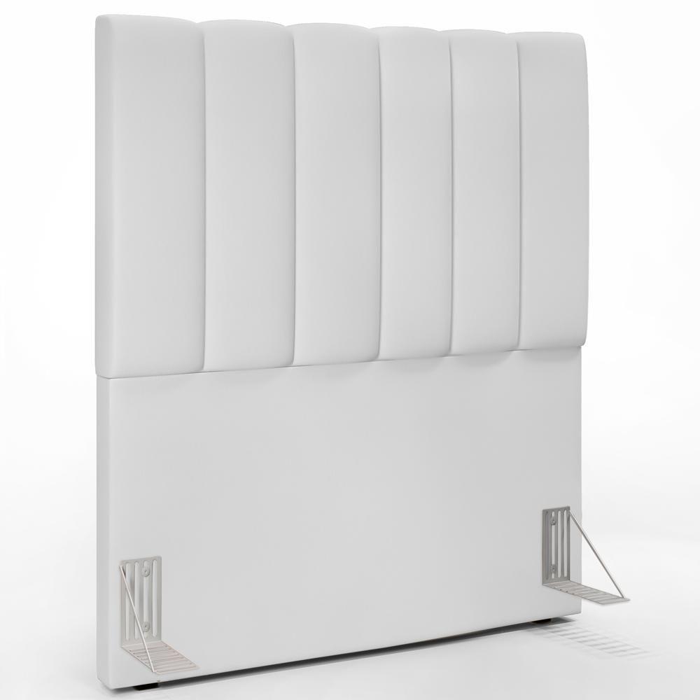 Cabeceira Cama Box Solteiro 100 Cm Dália W01 Facto Branco - 1