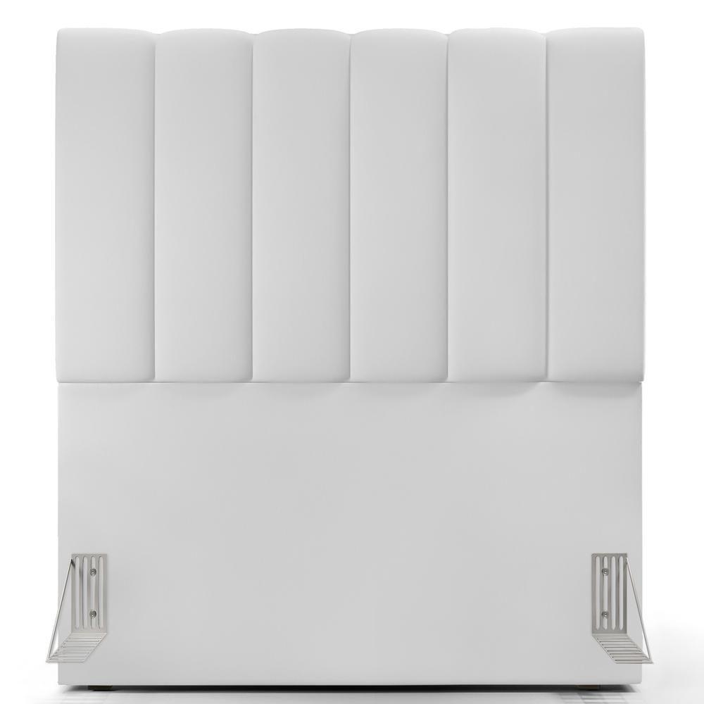 Cabeceira Cama Box Solteiro 100 Cm Dália W01 Facto Branco - 5