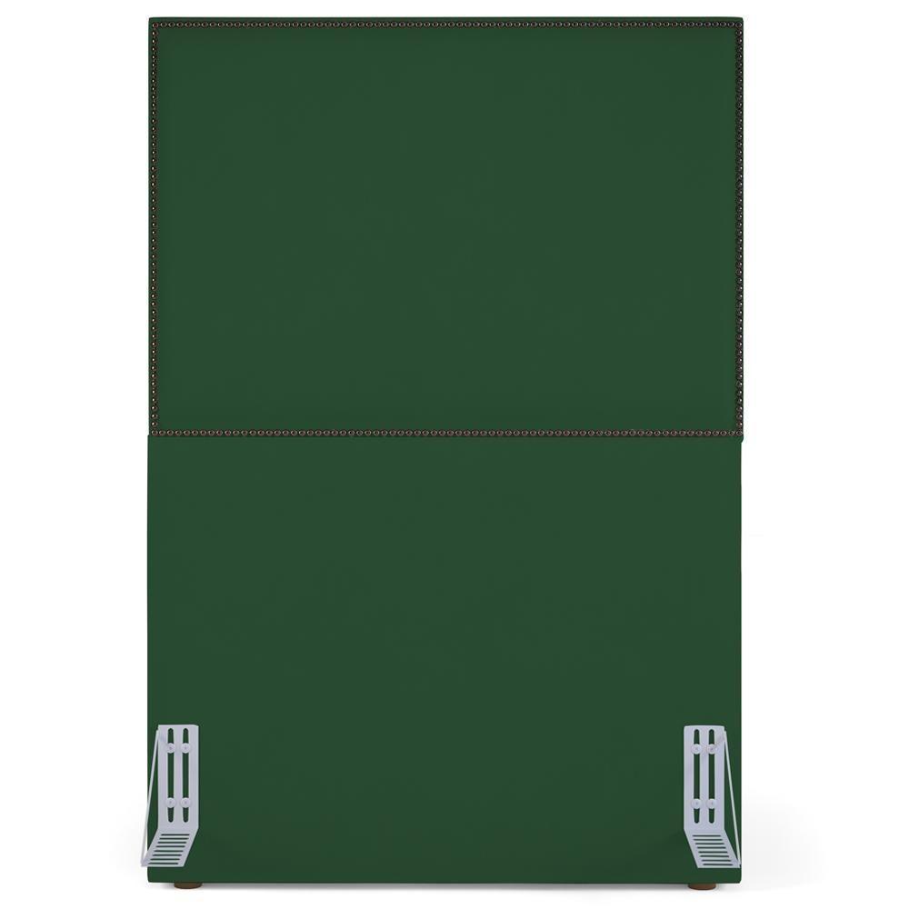 Cabeceira Cama Box Solteiro 100 Cm Suede Verde Musgo - 3
