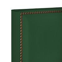 Cabeceira Cama Box Solteiro 100 Cm Suede Verde Musgo