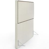 Cabeceira Box Casal King Tachas 195cm Vicenza L02 Champagne