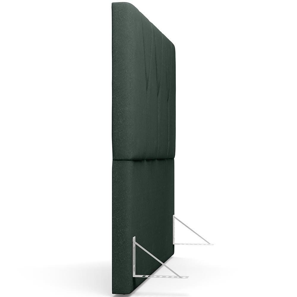 Cabeceira Cama Box Casal Queen 160cm Aurora W01 Verde Musgo - 3