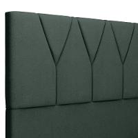 Cabeceira Cama Box Casal Queen 160cm Aurora W01 Verde Musgo - 2