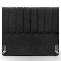 Kit Cabeceira Casal 140cm C/Calçadeira Recamier Baú Chumbo - 5