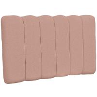 Cabeceira Cama Box Painel Solteiro 100 Cm Dubai Linho Rosê - 2