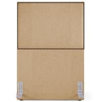 Cabeceira Cama Box Solteiro 100 Cm Linho Bege Escuro - 3