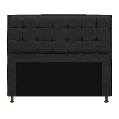 Cabeceira Copenhague 160 Cm Queen Size Corano Preto