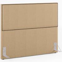 Cabeceira Cama Box Casal 160 Cm Linho Bege Escuro - 1