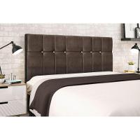 Cabeceira Casal King Jbe Opala 195cm Marrom Cama Box 193cm - 2
