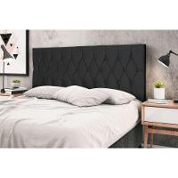 Cabeceira Casal Queen Jbe Madri 164cm Preto Cama Box 158cm - 2