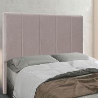 Cabeceira Casal 1,40m Ravenna Linho Rústico Areia - 2