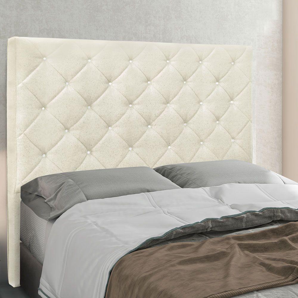 Cabeceira Casal 1,40m Linho Rústico - 4