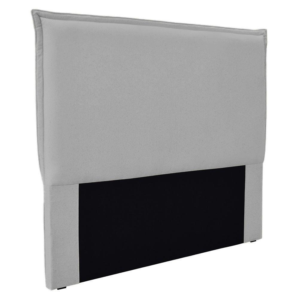 Cabeceira King 1,95M Veneza Linho Cinza Claro - Pallazio - 1