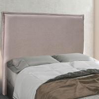 Cabeceira Casal 1,40m Linho Rústico Areia - 4