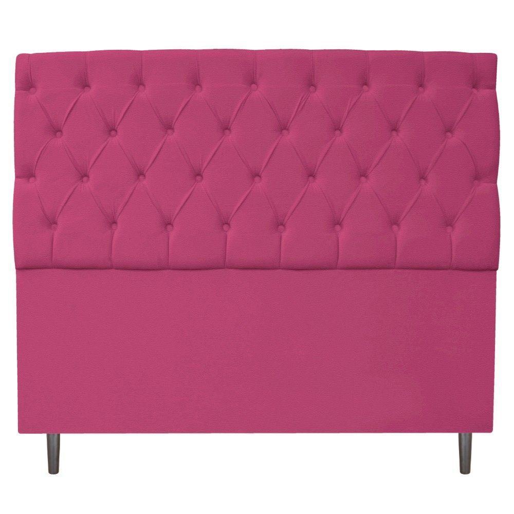 Kit Cabeceira e Calçadeira 195 Cm King Size Corano Pink - 6