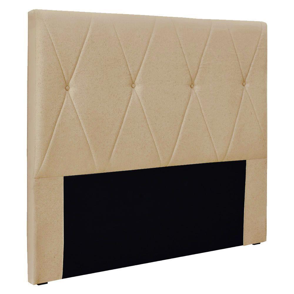 Cabeceira King 1,95M Aquilla Linho Dourado - Pallazio - 1