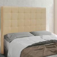 Cabeceira King 1,95M Verona Linho Rústico Pallazio Dourado - 3