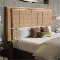 Cabeceira Opala Cama Box Solteiro 90cm Linho Bege - 2