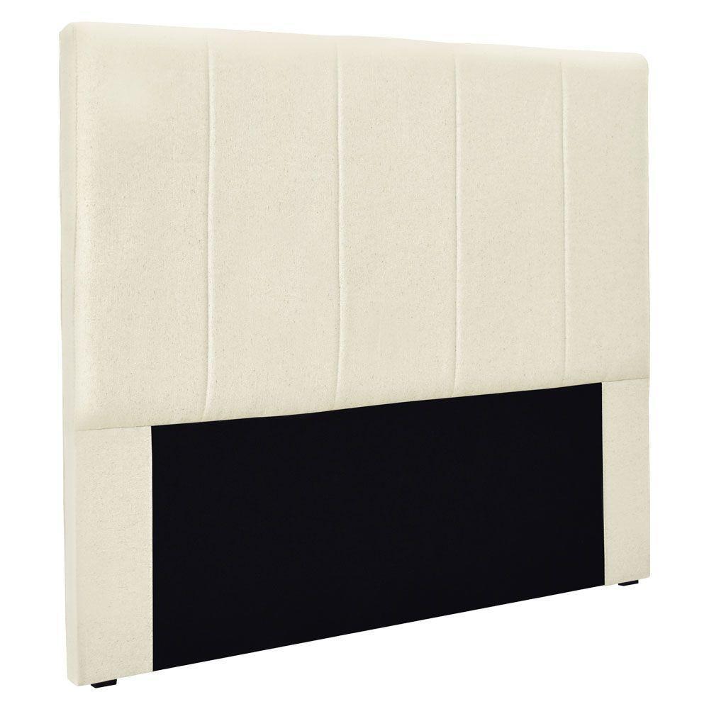 Cabeceira King 1,95M Ravenna Linho Pérola - Pallazio - 1