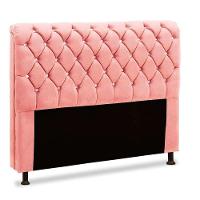 Cabeceira Fernanda 1,95 Para Cama Box King Size Rose Luxor - 1