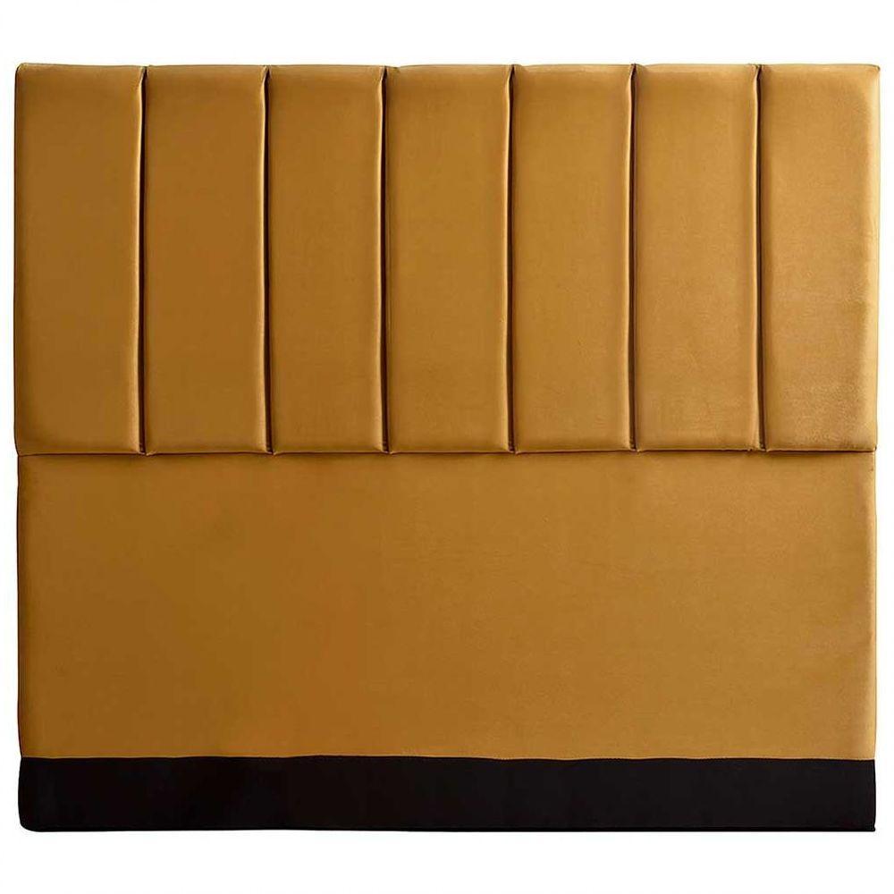 Cabeceira Liza 1,60 Queen Ouro Slin - 1