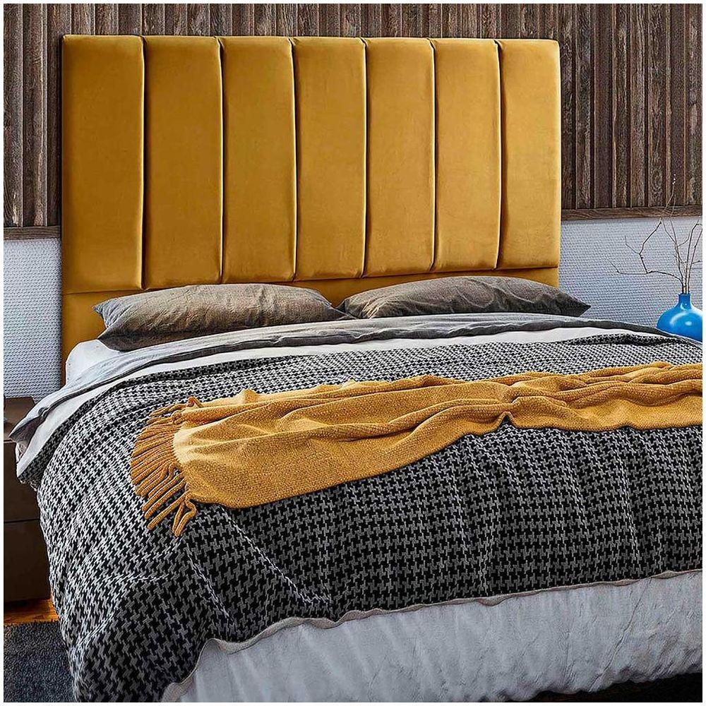 Cabeceira Liza 1,60 Queen Ouro Slin - 3