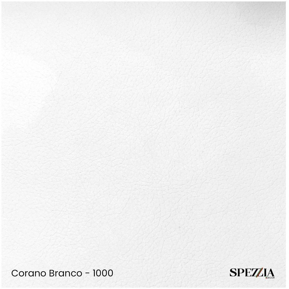 Cabeceira Aquilla Para Cama Box Solteiro 90 Cm Corino Branco - D'rossi - 6