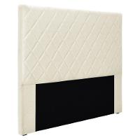 Cabeceira King 1,95M Esmeralda Linho Rústico Pallazio Pérola - 1