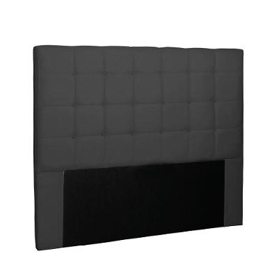 Cabeceira Verona Cama Box Queen 160 Cm Suede Preto