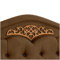 Cabeceira Holanda 1,60 Para Cama Box Queen Castor Veludo - 5