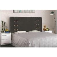 Cabeceira Gênova Para Cama Box Solteiro 90 Cm Suede - D'rossi Cor Cinza - 4