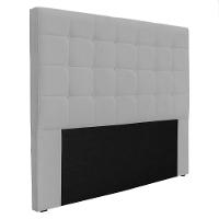 Cabeceira Queen 1,60M Verona Linho Cinza Claro - Pallazio - 1