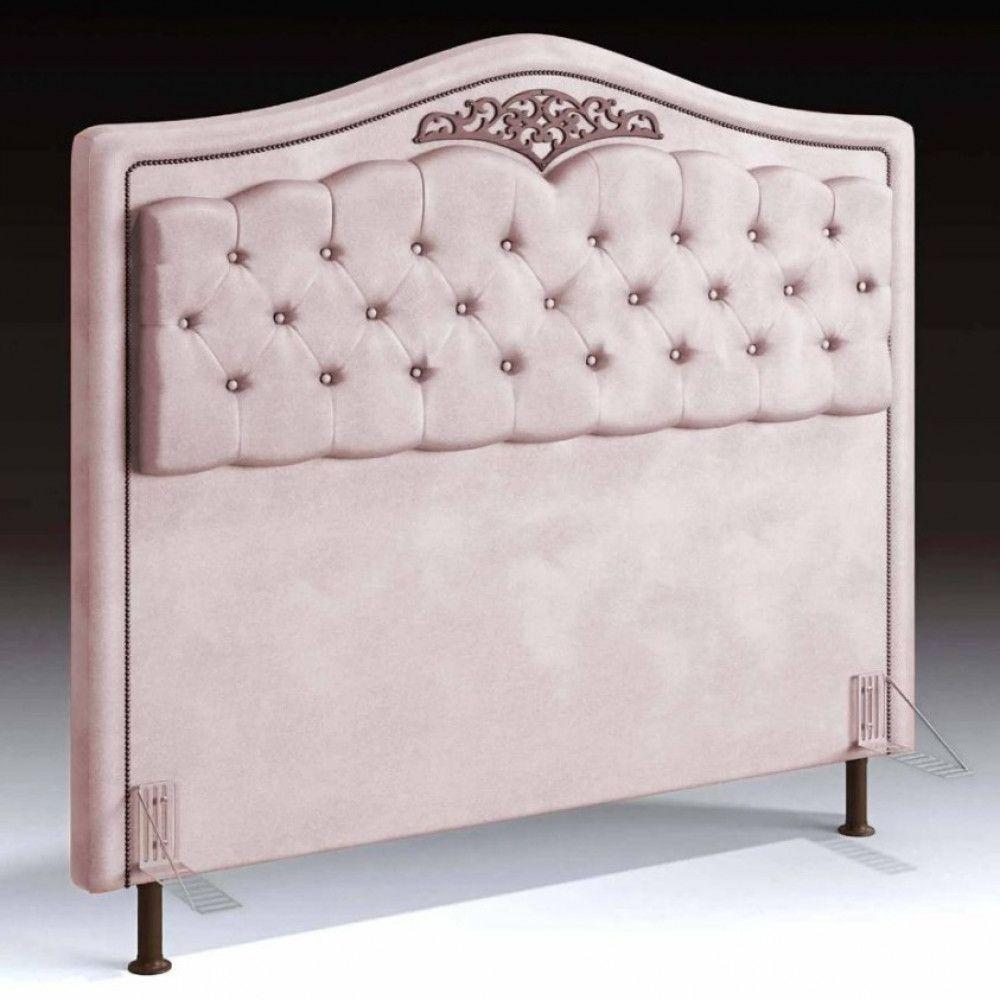 Cabeceira Holanda 1,60 Para Cama Box Queen Rose Luxor - 1
