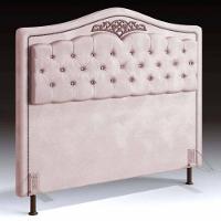 Cabeceira Holanda 1,60 Para Cama Box Queen Rose Luxor - 1